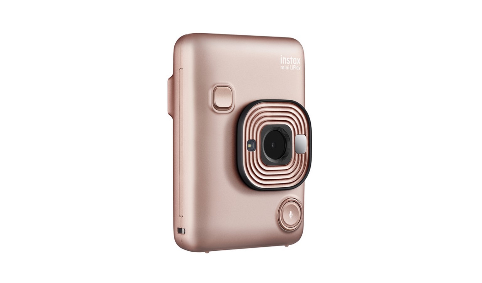 Fujifilm Instax Mini LiPlay Instant Camera - Blush Gold | Harvey