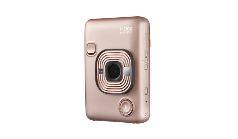 Fujifilm Instax Mini LiPlay Instant Camera - Blush Gold-02