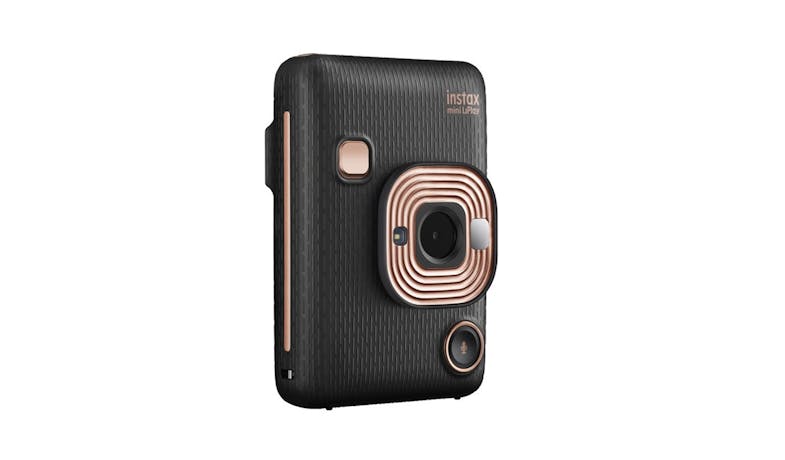 Fujifilm Instax Mini LiPlay Instant Camera- Elegant Black-01