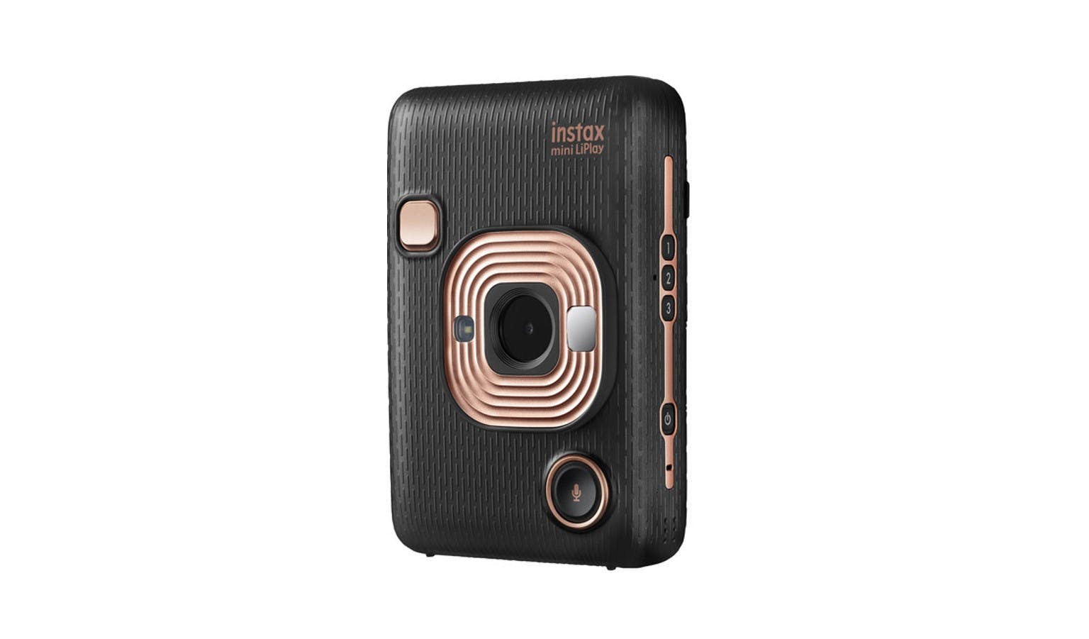 Fujifilm Instax Mini LiPlay Instant Camera- Elegant Black