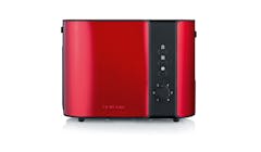 Severin AT 2217 Automatic Bread Toaster with Bun Warmer - Metallic Red (Main)