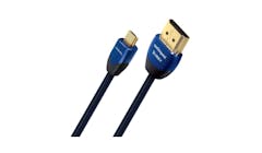 AudioQuest Slinky 2m MHL to Standard HDMI Cable - Blue-01