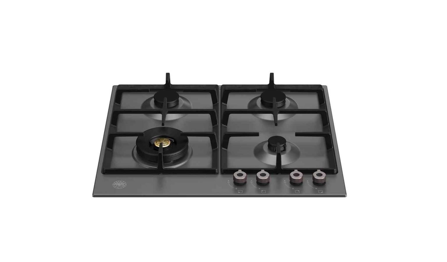 Bertazzoni P604LPRONE 60cm Built-In Gas Hob - Matt Black_01