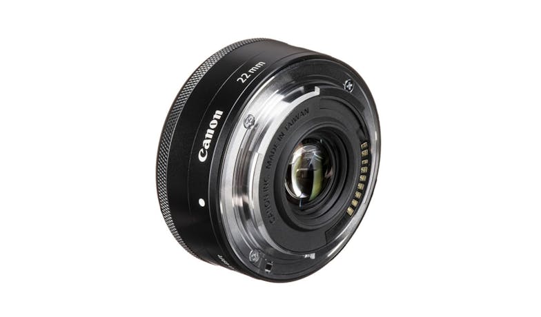 Canon EF-M 22mm f/2 STM Lens - Black | Harvey Norman Singapore
