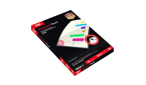 GBC Laminating Pouch A3 with High Gloss Finish 100 Pcs-01