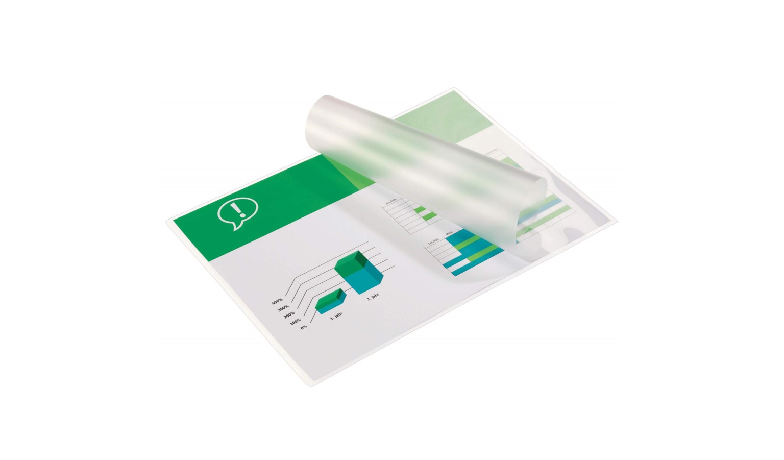 GBC Laminating Pouch A4 with High Gloss Finish 100 Pcs Harvey Norman