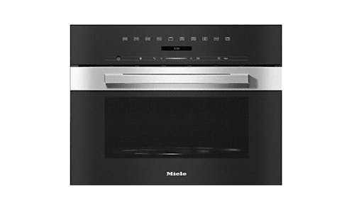 Miele M 7244 TC Built-in Microwave Oven - Clean Steel