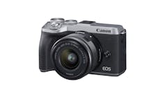 Canon EOS M6 Mark II Mirrorless Digital Camera with 15-45mm Lens - Silver-01
