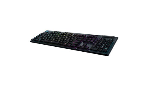 Logitech G915 Clicky Wireless Mechanical RGB Keyboard - Black _01