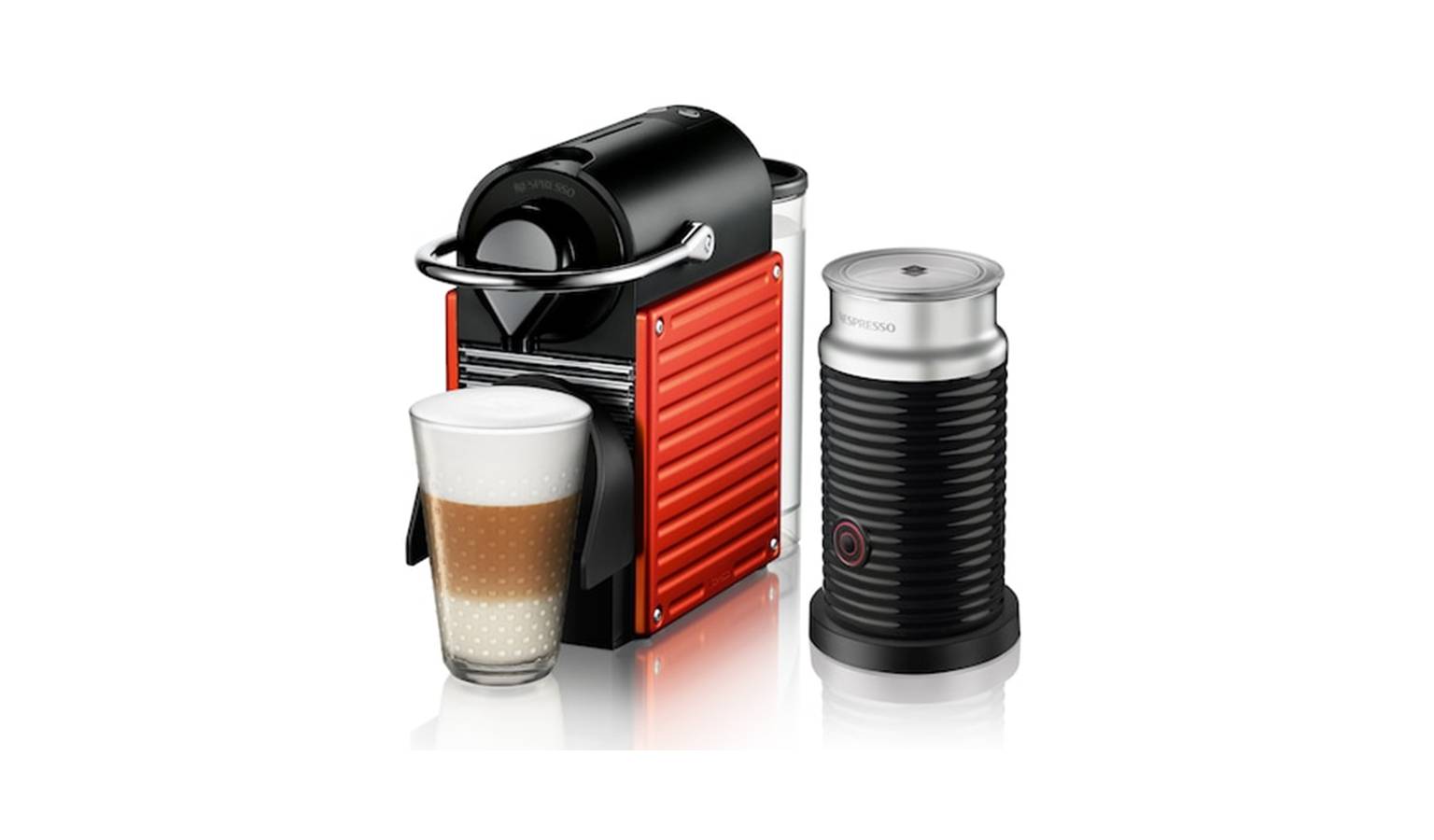 Nespresso pixie sale aeroccino 3