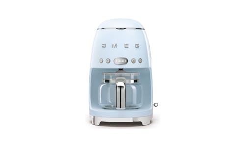 Smeg DCF02PBUK 50's Retro Style Drip Filter Coffee Machine - Pastel Blue_01