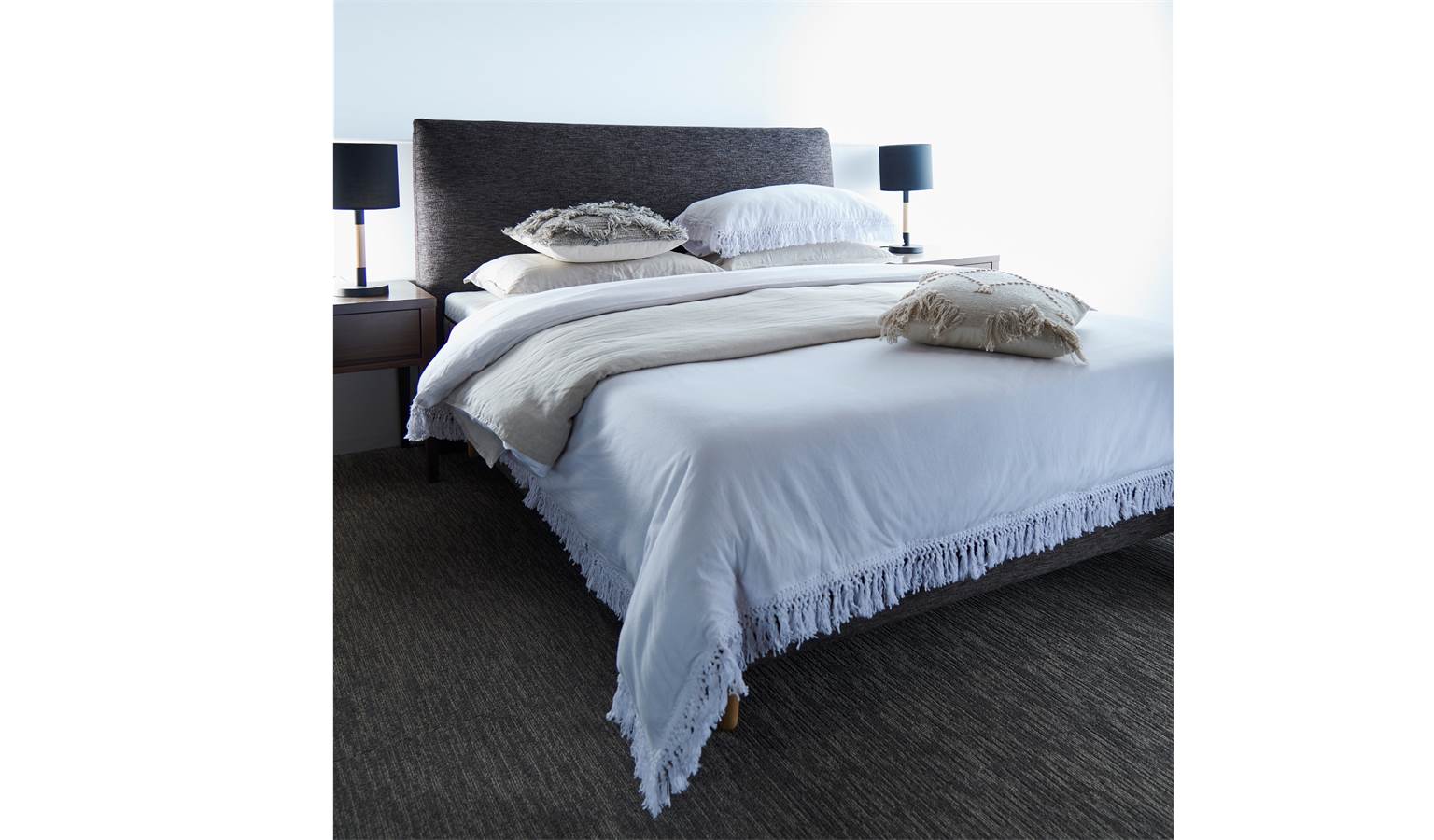 Borg Bed Frame - Queen Size