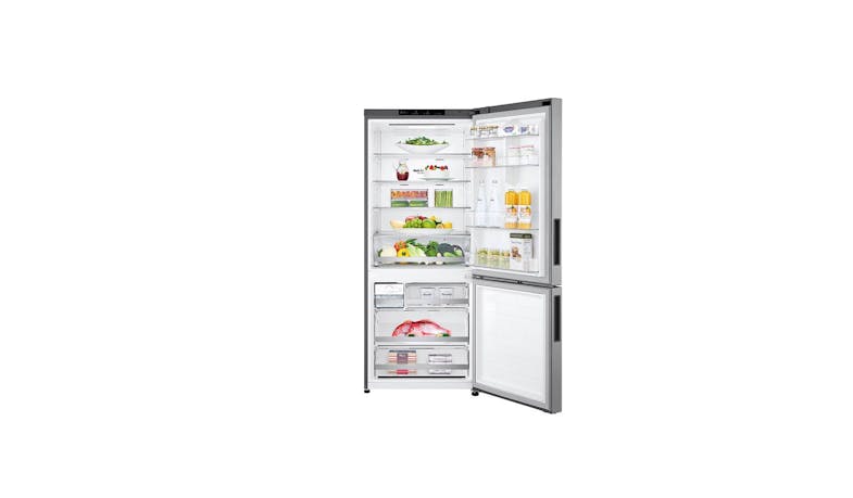 LG GB-B4059PZ (Gross 454L) 2-Door Bottom Freezer Refrigerator - opened