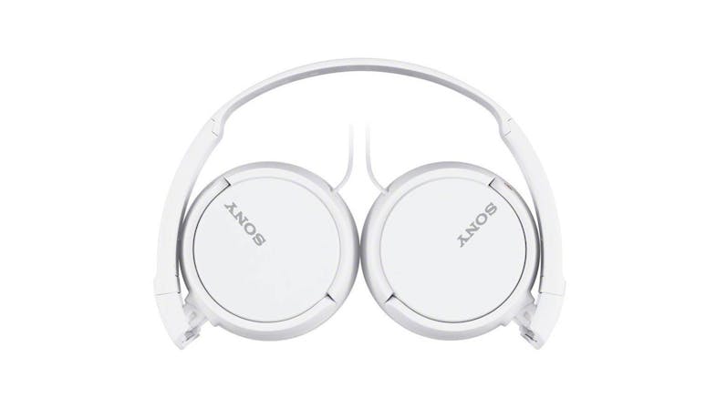 Sony MDR-ZX110AP Headphones - White (Folded)