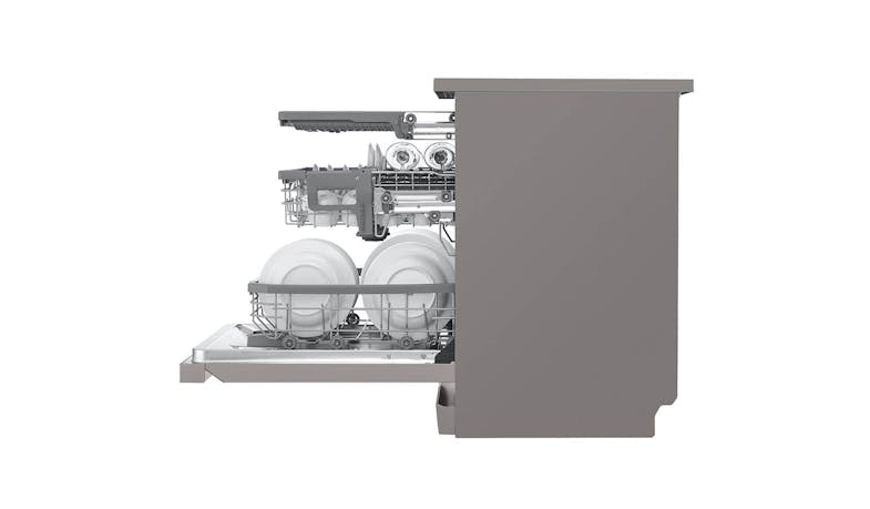 LG DFB425FP QuadWash Steam Dishwasher - Side