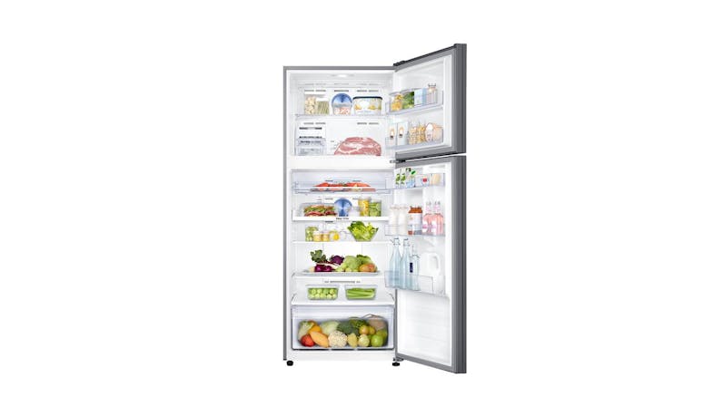 Samsung RT43K6037SL 430L Top Mount Fridge with Twin Cooling Plus - Inner with food