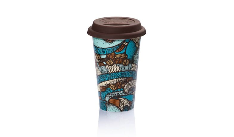 DeLonghi DLSC055 Double-walled Ceramic Mug - The Taster