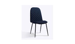 Botega Full Fabric Dining Chair - Blue