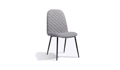 Botega Full Fabric Dining Chair - Grey