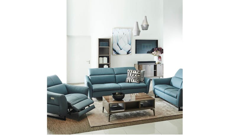 Dafne Italian Full Leather 2-Seater Sofa