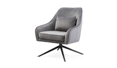 Lifestyle Arvia Swivelling Lounge Chair - Sanded Black