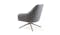Lifestyle Arvia Swivelling Lounge Chair - Rose Gold (Alt Angle)