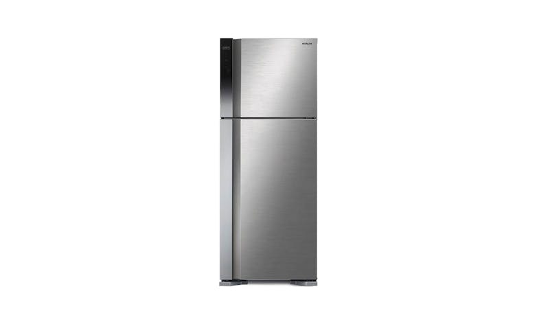 Hitachi R-V690P7MS-BSL 550L 2-door Refrigerator - Brilliant Silver