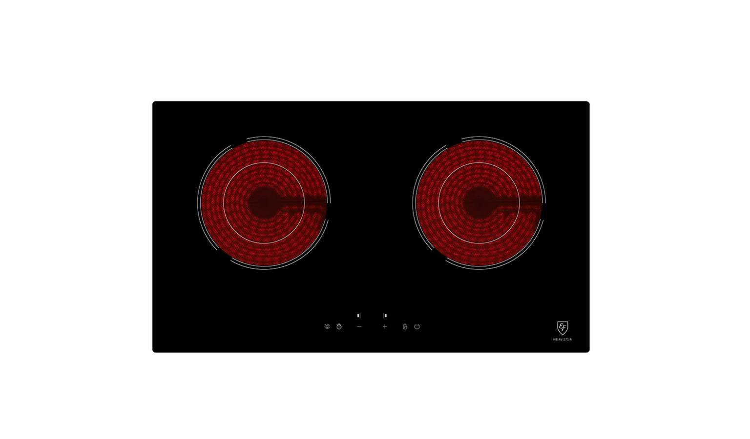 EF HBAV271 A 70cm 2-zone Built-in Radiant Ceramic Hob