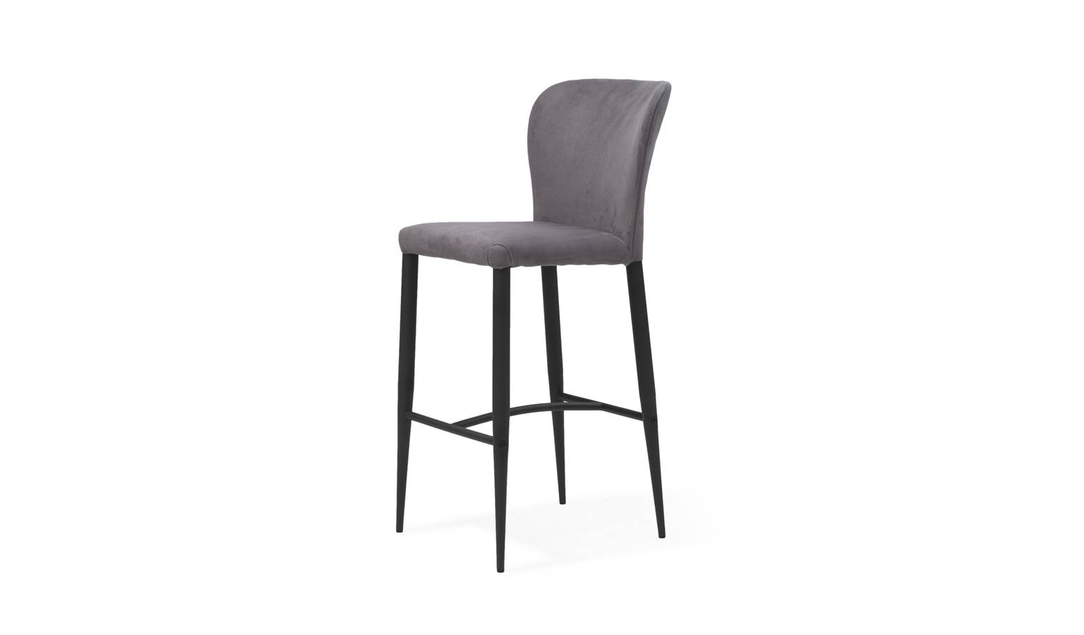 white gold bar stool