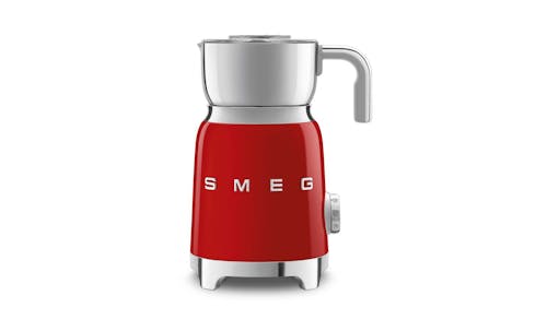 Smeg MFF01RDUK 50's Retro Style Milk Frother - Front