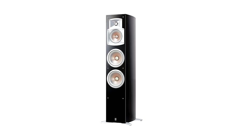 Yamaha NS-555 3-Way Bass-Reflex Tower Speaker System - Black (Front)