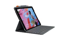 Logitech Slim Folio for iPad 10.2" (7th Gen) Keyboard Case - Graphite