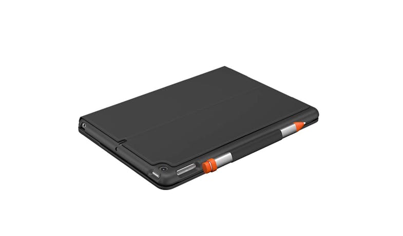 Logitech Slim Folio for iPad 10.2" (7th Gen) Keyboard Case - Flat