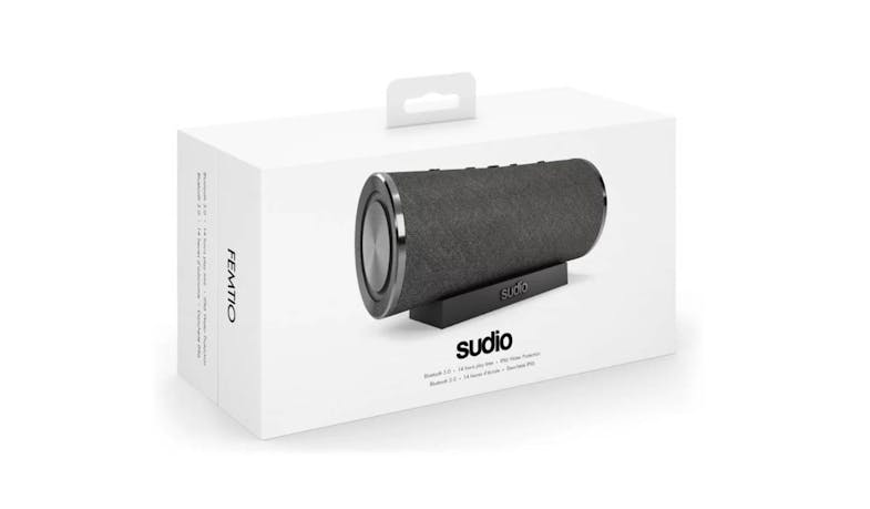 Sudio Femtio Wireless Speaker - Black (Package)