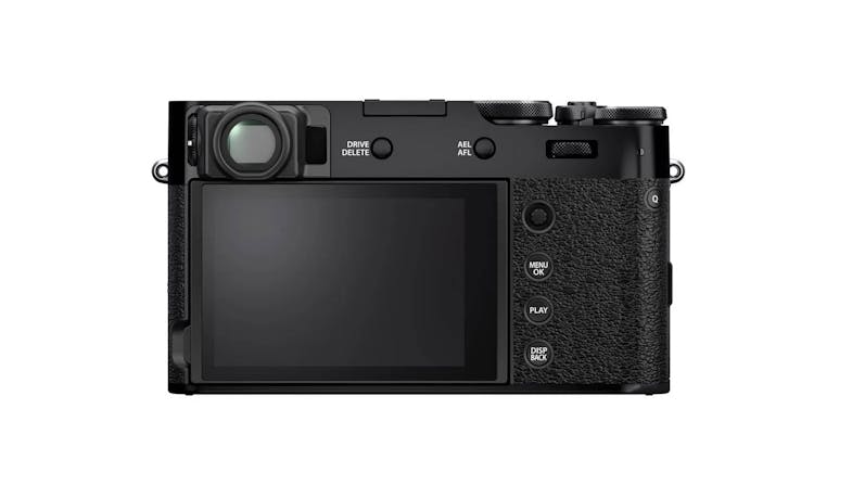 Fujifilm X100V Compact Digital Camera - Black (Back)