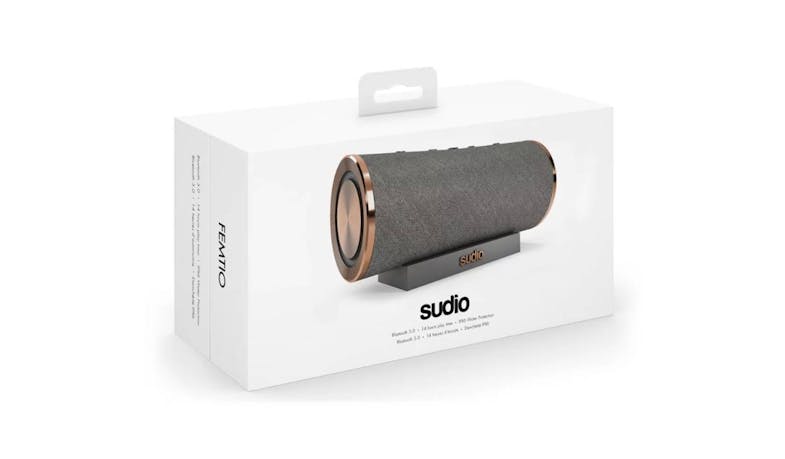 Sudio Femtio Wireless Speaker - Antracite (Package)