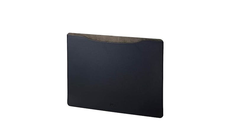 Elecom IBSVM1915BK 15" MacBook Leather Sleeve - Black