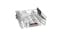 Bosch SMS46GW01P 60cm Freestanding Dishwasher - White (Tray)
