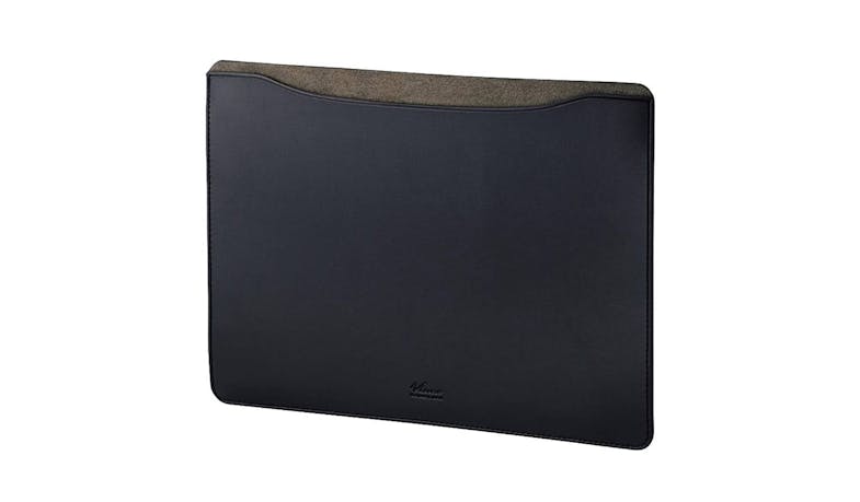 Elecom IBSVM1913BK 13" Leather Laptop Sleeve - Black