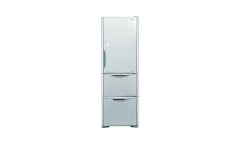 Hitachi Solfege (R-SG38KPS-GS) 375L 3-Door Refrigerator - Glass Silver
