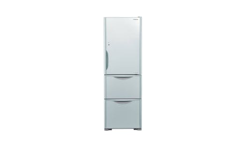 Hitachi Solfege (R-SG38KPS-GS) 375L 3-Door Refrigerator - Glass Silver