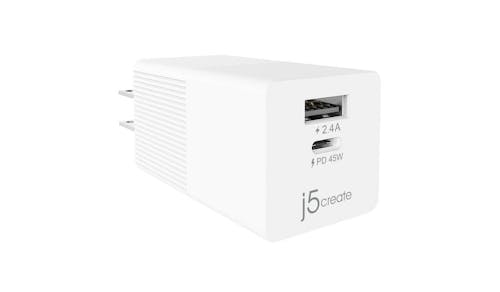 J5 JUP2445 45W PD USB-C Mini Charger