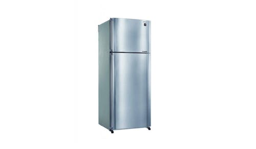 Sharp (SJ-U47P-SL) 469L 2-Door Refrigerator - Silver