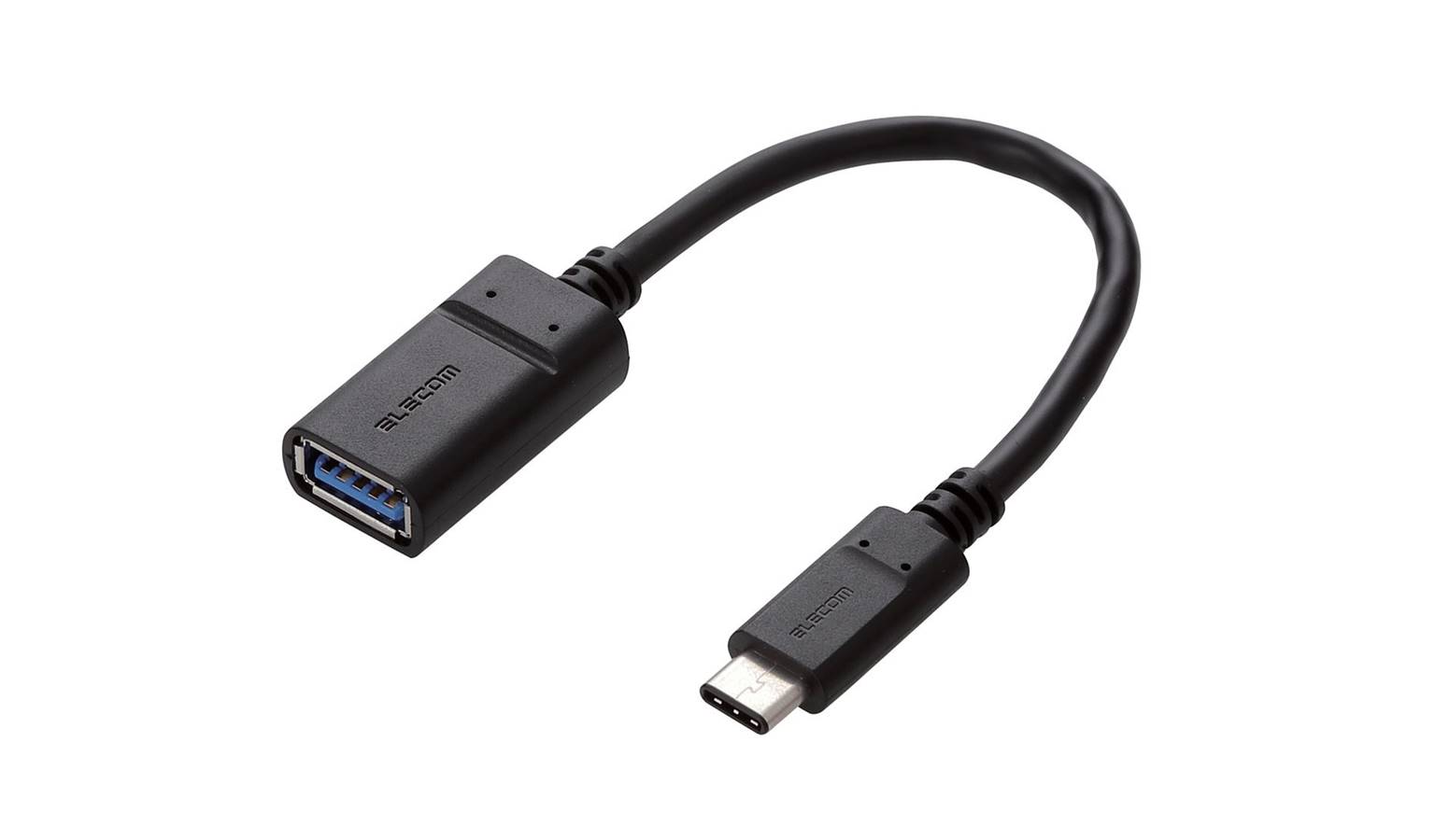 Elecom AFCM01NBK USB 3.1 to USB-A Cable