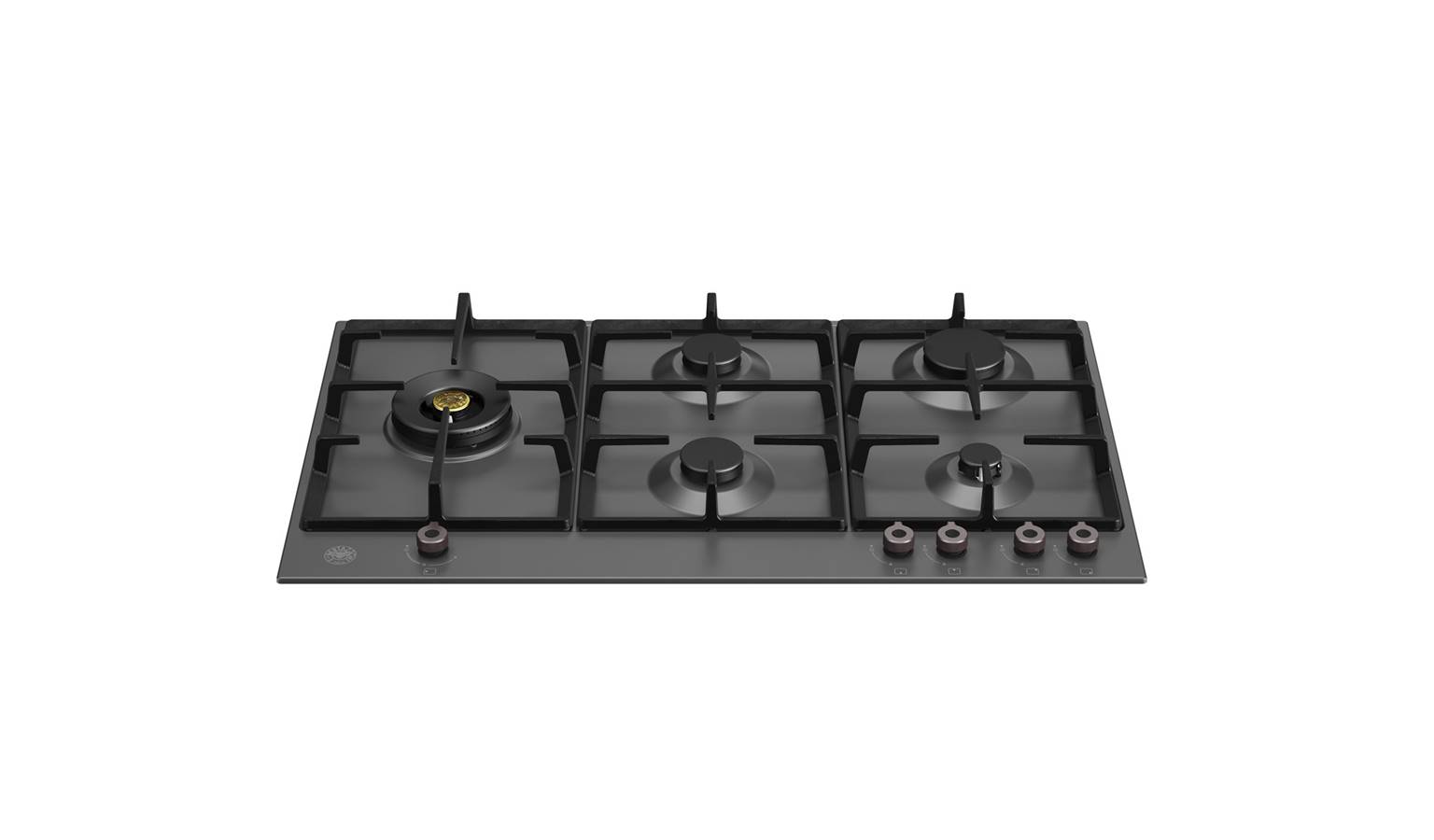 Bertazzoni P950LPRONE 90cm 5-Burner Gas Hob - Matt Black