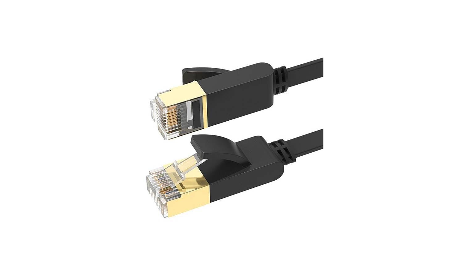 Mazer M Cat7f3000 Bk Cat 7 Lan Cable 30m Black Harvey Norman Singapore