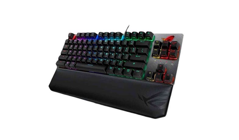 Asus X801 ROG Strix Scope TKL Deluxe Gaming Keyboard - Speed Silver