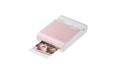 Canon QX10 Selphy Square Compact Photo Printer - Pink