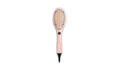 Dafni Rose Gold DH1.0D Portable Hair Straightening Ceramic Brush - Front