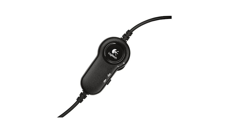 Logitech H151 (981-000587) Stereo Headset - Black (Control)